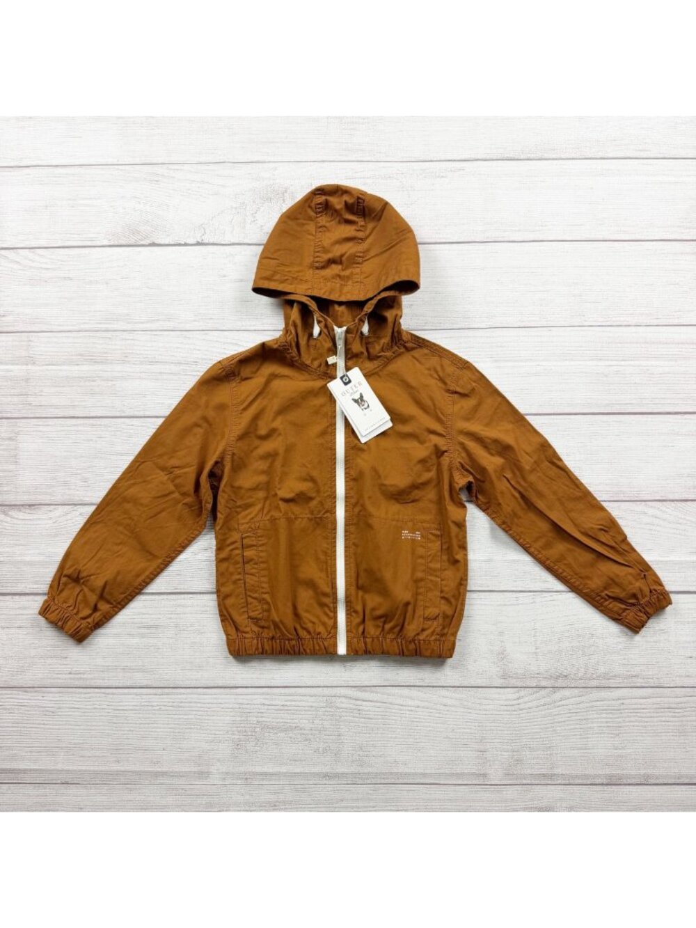 Denim & Flower Ricky Singh Kids Lightweight Hooded Jacket NWT 5-6